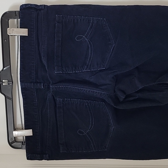 Loft Size 6 P Dark Blue Corduory "Original Boot" Jean Style Pants, Exc Used Cond - Picture 5 of 13